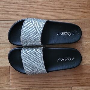 Bedazzled Slides Size 9